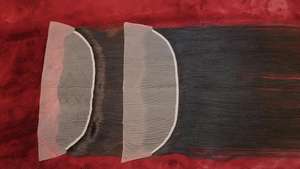 18 pouces naturel droite HD dentelle 13x4 frontal indien Remy cheveux perruque frontale cheveux du temple humain vierge indien Extensions de cheveux humains - Product Image 2