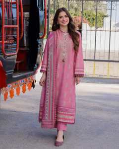 Salwar Kameez Chickenkari para Eid, Bodas y Playa - La Ropa Femenina Más Hermosa, Material de Viscosa, Absorbe la Humedad, Secado Rápido - Product Image 6