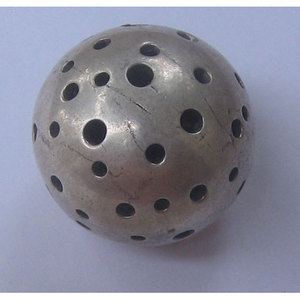 Surtido de cuentas de plata lisas - Product Image 1