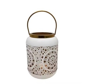 Top Trending Antique Designer <b>Wire</b> Weaving Hanging Lanterns Modern High-Durable Quality Candle <b>Holders</b> for Christmas Decor - Product Image 3