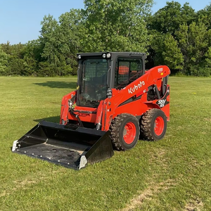 Chargeur sur roues original bon marché d'occasion Kubota SSV65 en excellent état pour tous les travaux de construction et de ferme - Product Image 1