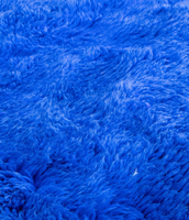 Handgefertigter marokkanischer marineblauer Beni-Mrirt Berber-Wollteppich, einfarbig, groß, individuell anpassbar, waschbar, ganzjährig nutzbar, OEM, Plüsch, dickflorig, quadratisch