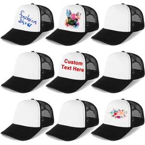 Casquette de camion en maille à sublimation de logo personnalisé OEM 100 polyester Casquette de camionneur en mousse à impression bouffante 3d Casquettes de golf pour hommes - Product Image 1