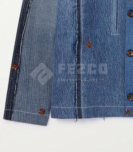 แจ็คเก็ตยีนส์ผู้ชายขายดีสำหรับฤดูหนาว ผ้าฝ้าย 100% พร้อมโลโก้สั่งทำด้านหน้า คุณภาพสูง ราคาถูก มีสินค้าในสต็อก - Product Image 5