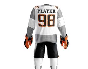 Uniforme de hockey sur glace de qualité supérieure pour hommes, dernier modèle, matériau respirant et confortable, taux raisonnable, broderie à chaud - Product Image 3