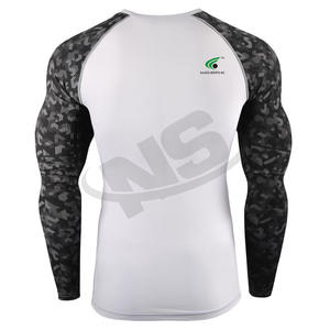 Protector de erupción de calidad Premium para hombres, ropa de compresión, ropa de Fitness de secado rápido, equipo de entrenamiento con diseño de Kimono Jiu Jitsu - Product Image 4