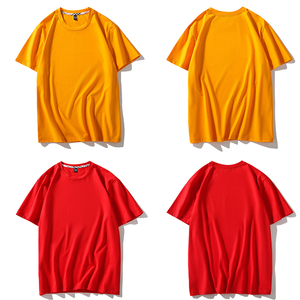 Camiseta de cuello redondo de gran tamaño de alta calidad para hombre, Camiseta de algodón cómoda con logotipo personalizado de Color sólido y hombros caídos de 240 gramos - Product Image 6