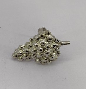 Handmade <b>Indian</b> Brass Napkin <b>Ring</b> with Silver Plating Unique Design Napkin Holder for Birthday & Wedding Stocked Gift - Product Image 2