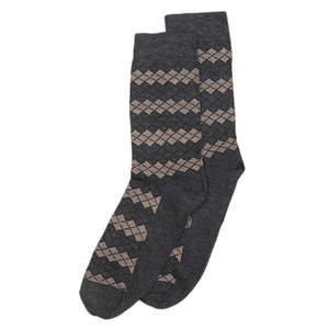 Men's <b>Socks</b> - <b>Grey</b> - Product Image 1