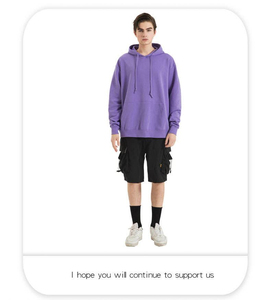 Sudaderas con capucha de mezcla de algodón 100% para hombre - Product Image 3