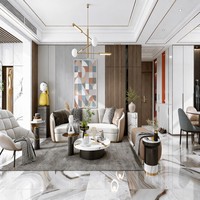 Ensemble de canapés modulaires de luxe en velours pour salon, grand rangement, fermeture douce, pour maison moderne, hôtel, appartement, villa