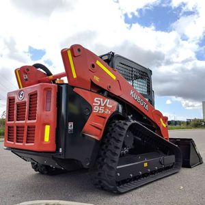 ราคาโรงงาน คุณภาพสูง รถตักล้อยางขนาดเล็ก Kubota SVL95-2 มือสอง เครื่องยนต์หลักพร้อมรับประกัน 1 ปี ดีเซล บุ้งกี๋ขนาด 0.4 คิว - Product Image 1
