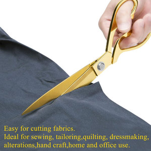 Ciseaux de tailleur professionnels pour la coupe de tissu meilleure lame incurvée nouveaux ciseaux de tailleur en acier inoxydable - Product Image 6