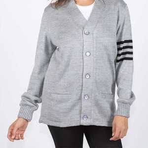 Pull à la mode léger pour hommes Colorblock Streetwear à la mode avec décoration de bouton facile à coiffer avec n'importe quelle tenue - Product Image 3