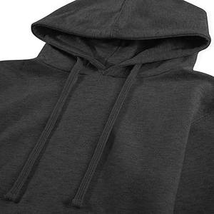 Pull d'entraînement à manches longues en coton, vêtements de sport amples, vêtements de sport, hauts courts, vêtements pour femmes, sweat à capuche, vente en gros, sweat-shirt respirant - Product Image 3