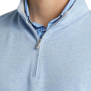 เสื้อสเวตเตอร์มีซิประบายอากาศได้แบบสี่แขนเสื้อสเวตเชิ้ตมีซิปดีไซน์ล่าสุด - Product Image 6