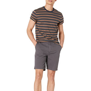 T-shirt en molleton français 100 % coton léger et respirant pour homme, coupe ample, manches douces très confortables - Product Image 2