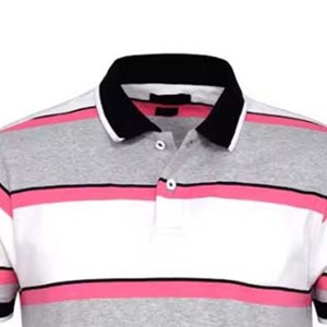 High Street Style Hombres Algodón para Polo Camisa Transpirable Vintage Rayas Manga corta Alta calidad Verano Deportes Jersey Plus Siz - Product Image 2