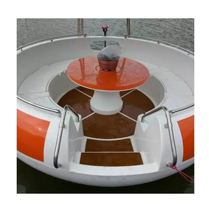 Restaurante Flotante con Barbacoa, Parque Acuático, Bote Eléctrico de Recreo con Barbacoa en Forma de Donut - Product Image 2