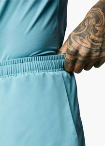 2025 hommes haute rue Shorts de sport nouvelle mode été couleurs unies bloc personnalisé coupe ample un sur trois Polyester court homme - Product Image 6