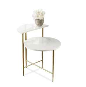 Table basse en métal en marbre personnalisée en gros Meubles de salon au design unique avec le dernier style - Product Image 1