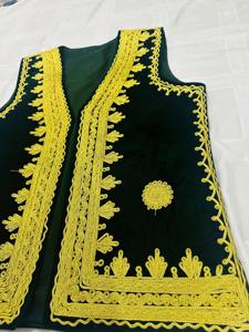 Chaleco Tradicional Afgano para Hombre, Sin Mangas, Hecho a Mano, Étnico, con Bordado Rico, Secado Rápido, Transpirable, para Verano - Product Image 6