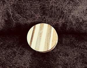 Posavasos de Madera Ecológicos Hechos a Mano de Alta Calidad, Estilo Bohemio, Diseño Personalizado, para Uso Doméstico - Product Image 3