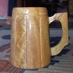 Mug en bois artisanal classique personnalisé pour la maison, le bureau, l'hôtel, mug à bière en bois, mug à thé, avec la meilleure qualité, grossiste d'Inde - Product Image 2