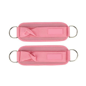 Hot Sale Neoprene <b>Padded</b> Ankle Straps Machine Upgrade Fitness Adjustable Ankle Cuff Strong Hook Loop Workout <b>cheap</b> price - Product Image 5