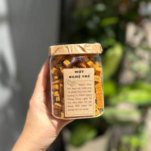 Bâtonnets de curcuma confits de qualité supérieure, bandes de curcuma naturelles, collation sucrée - Product Image 5