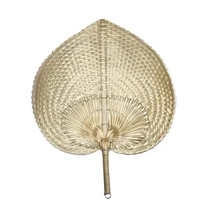 Wholesale natural bamboo hand fan wedding for wedding and home decoration wedding hand fan