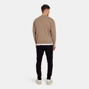Classique coton hommes sweat mode pull à manches longues confortable Streetwear tenue pour quotidien décontracté mode - Product Image 4