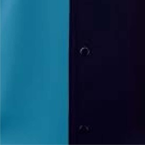 Blouson universitaire bleu ciel et bleu marine, style Letterman bicolore élégant, haute qualité - Product Image 3