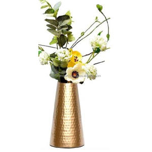 Florero de Metal hecho a mano de lujo decoración del hogar maceta florero para mesa para restaurantes - Product Image 4