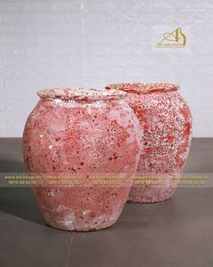 Atlantis AN039H50REA Maceta de cerámica antigua roja para el hogar Elegante Mini paisaje Jardín Decoración y plantación - Product Image 6