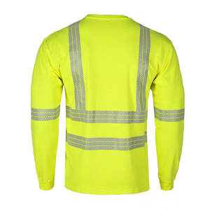 Vente en gros 95% modacrylique/5% coton Vêtements de travail Hi Viz Work Class 3 Fr Tricot Sécurité Ignifuge Travailleur Chemise de travail industriel - Product Image 5