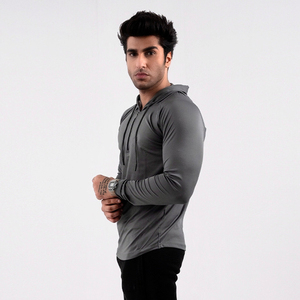 Lightweight Breathable Training <b>Hoodie</b> for Men Moisture-Wicking Performance <b>Hoodie</b> for Gym and Outdoor <b>Workouts</b> - Product Image 5