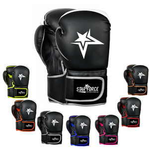 ถุงมือชกมวยสำหรับฝึกกีฬาทำโลโก้ได้ตามต้องการถุงมือชกมวยหนัง PU ผลิตตามสั่งผลิตได้ตามต้องการ - Product Image 2