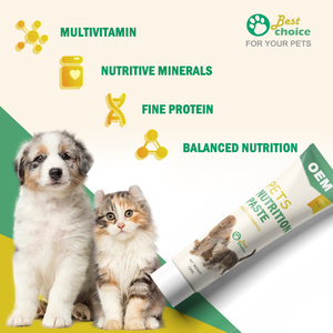 Integratore Alimentare <span class=keywords><strong>per</strong></span> Animali Domestici Personalizzato OEM con Logo, Gel Multivitaminico <span class=keywords><strong>per</strong></span> <span class=keywords><strong>Gatti</strong></span> e Cani, <span class=keywords><strong>Pasta</strong></span> Nutrizionale - Product Image 4