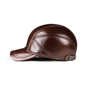 Chapeaux en cuir de conception unique d'usage de mode de chapeaux en cuir confortables légers imperméables pour l'adulte - Product Image 4