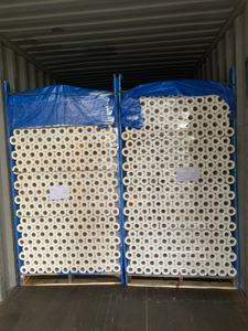 Bâche en PE durable, écologique, anti-UV, résistante à l'eau, coupe-vent, résistante aux intempéries, bleu/orange uni, HDPE/LDPE pour extérieur - Product Image 5