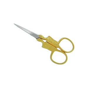 Tijeras de manicura de calidad con cuchillas curvas de acero inoxidable Tijeras de cutícula recta de larga duración para el cuidado de la belleza 168 - Product Image 1