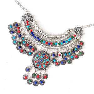 High Quality <b>Cheap</b> Price <b>Jewelry</b> Necklaces and Earrings <b>Sets</b> for Women's Wholesale Afghan Style <b>Jewelry</b> <b>Sets</b> - Product Image 4