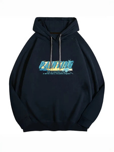 Sudadera con Capucha de Felpa 100% Algodón de Alta Calidad para Hombre - Servicio OEM, Logotipo y Color Personalizados, Secado Rápido, Transpirable, Invierno - Product Image 6