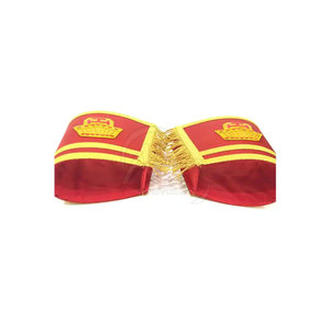 Manchette maçonnique personnalisée en matériau durable avec un design épuré pour les événements formels et les tenues habillées – Manchette maçonnique élégante - Product Image 3