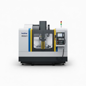 Centre d'usinage CNC vertical Brother SPEEDIO R550X1 BT30 à broche unique, changement d'outil rapide, compact et haute performance - Product Image 2