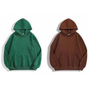 Bordado personalizado Impresión digital 500gsm Sudadera con capucha de invierno 100% Algodón Poliéster Sólido para hombres Mujeres Hecho Lienzo Personalizado en blanco Polar - Product Image 1