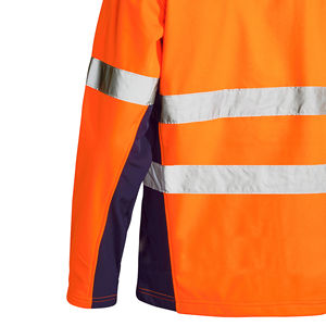 <b>Orange</b> Anti-Static Reflective High Visibility Safety Work <b>Jacket</b> Men Softshell Long Sleeve Waterproof Windproof Breathable - Product Image 4