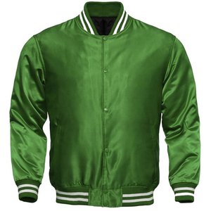 Blouson aviateur universitaire en toile pour hommes Logo personnalisé Baseball décontracté classique élégant Chenille Patch broderie imperméable - Product Image 1