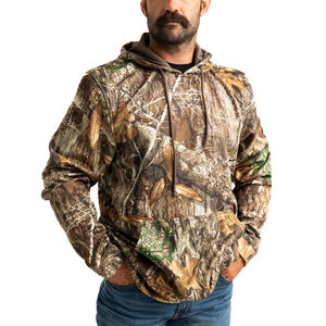 Sweats à capuche imprimés numériquement sur toute la surface, sweat à capuche camouflage pour homme, vêtements en coton mélangé, fabricant de vêtements, sweat à capuche de chasse, vêtements de rue personnalisés - Product Image 1